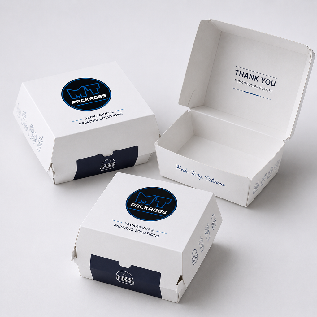 KRAFT BURGER BOX